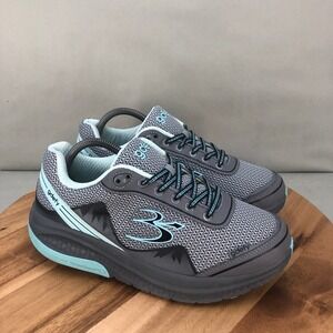 Gravity Defyer Mighty Walk Gray Walking Shoes Womens Size 10 Comfort Cushioned